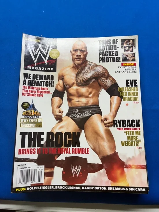 WWE magazines from 2013 the whole set - Picture 2 of 12